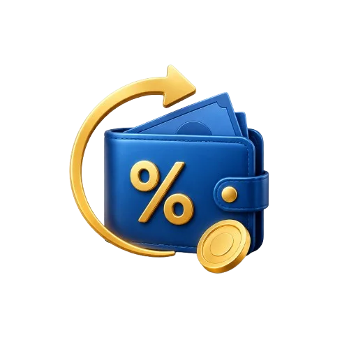 Cashback fino al 15%